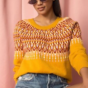 MINKPINK fair isle sweater